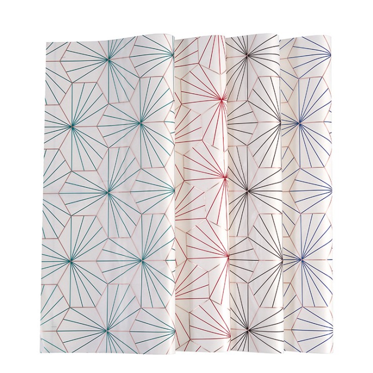 Fashionable OPP Flower Packaging Paper Soft Light Film Honeycomb