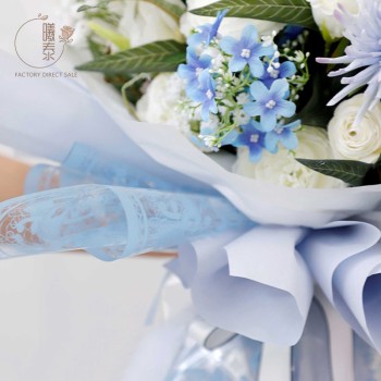 Waterproof OPP flower wrapping paper - Grace glass paper