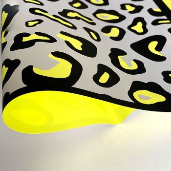 Fashionable and gorgeous waterproof flower packaging paper Law of the jungle Leopard